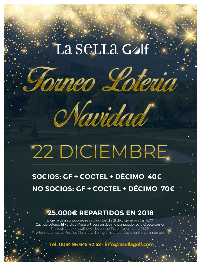 III TORNEO LOTERIA DE NAVIDAD