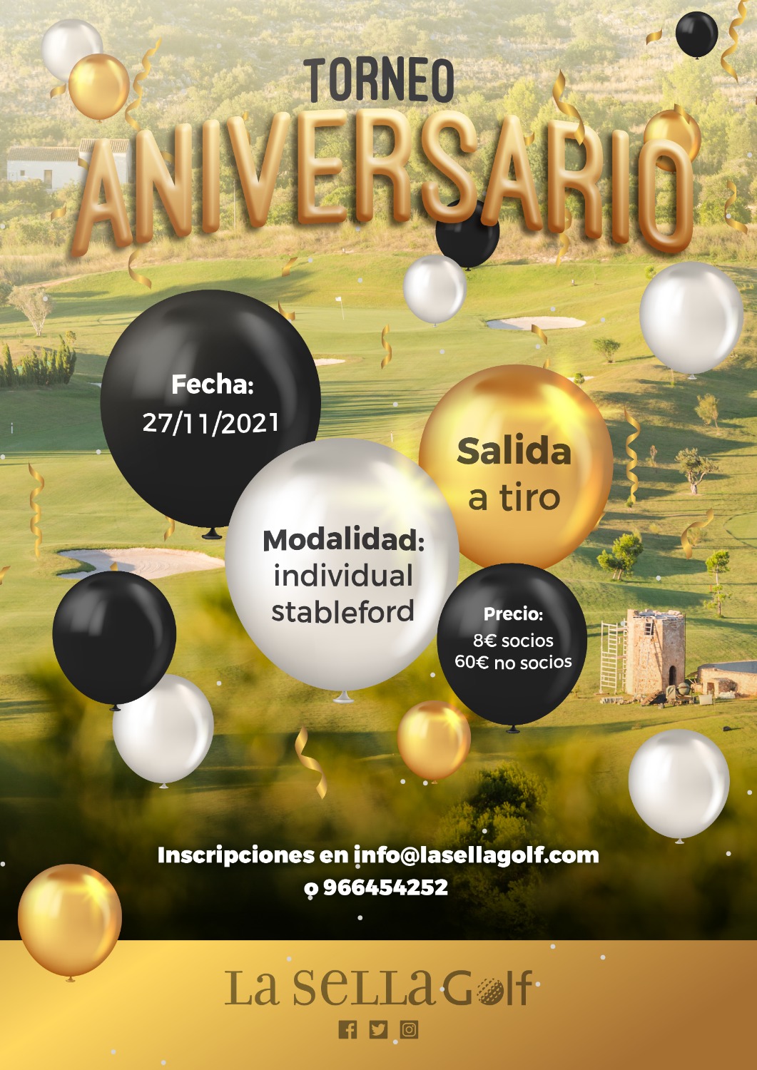 TORNEO ANIVERSARIO LA SELLA GOLF